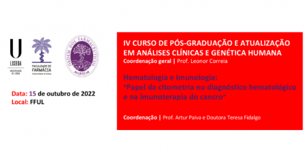 Análise do hemograma em destaque no IV Curso de Pós-Graduação e Atualização da FFUL